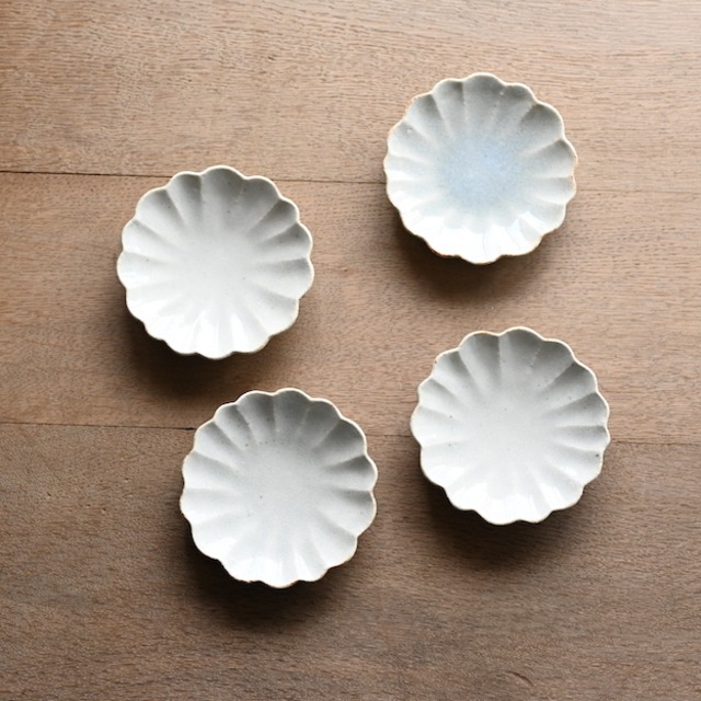 たくまポタリー　天塩皿ハナ  (1枚）［2104700000242］