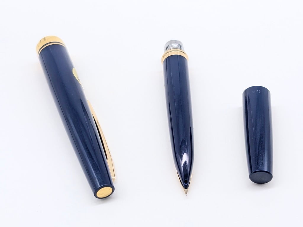 70s パイロット L 濃青 PILOT L （細字） 18K 03199 | 川口明弘の調整
