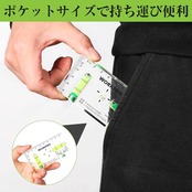 WORKPRO ミニレベル ミニ水平器 スイッチボックスケガキレベル クリスタルレベル 水準器 アクリルチューブ バブルレベル 6面測定 マグネット付 水平気泡管 垂直気泡管 目盛り付 95mm