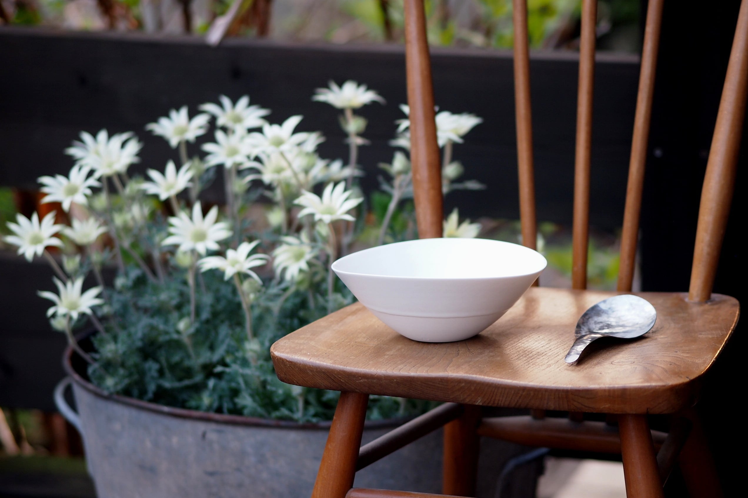 津田清和ガラス蓋物、竹俣勇壱スプーン 津田清和ガラス蓋物、竹俣勇壱スプーン