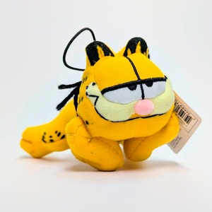 ☆ VINTAGE ☆【ガーフィールド(Garfield)ぬいぐるみキーホルダー 】 PLUSH KeyHolder 2004年製〚アメリカン雑貨 アメトイ〛