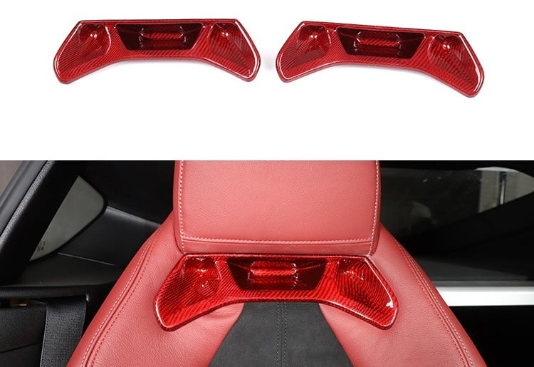 受注生産】 トヨタ GRスープラ SUPRA ドライカーボン製 ヘッドレスト