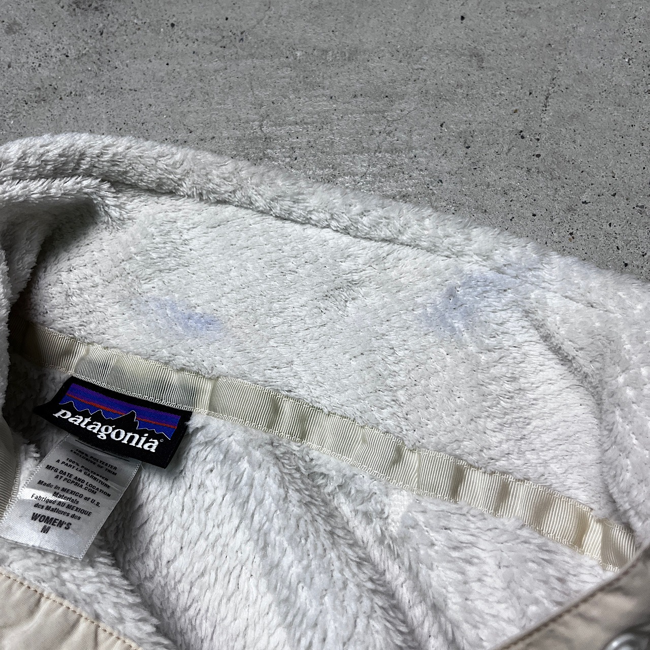 13年製 patagonia パタゴニア リツールスナップT ボアフリースプル 