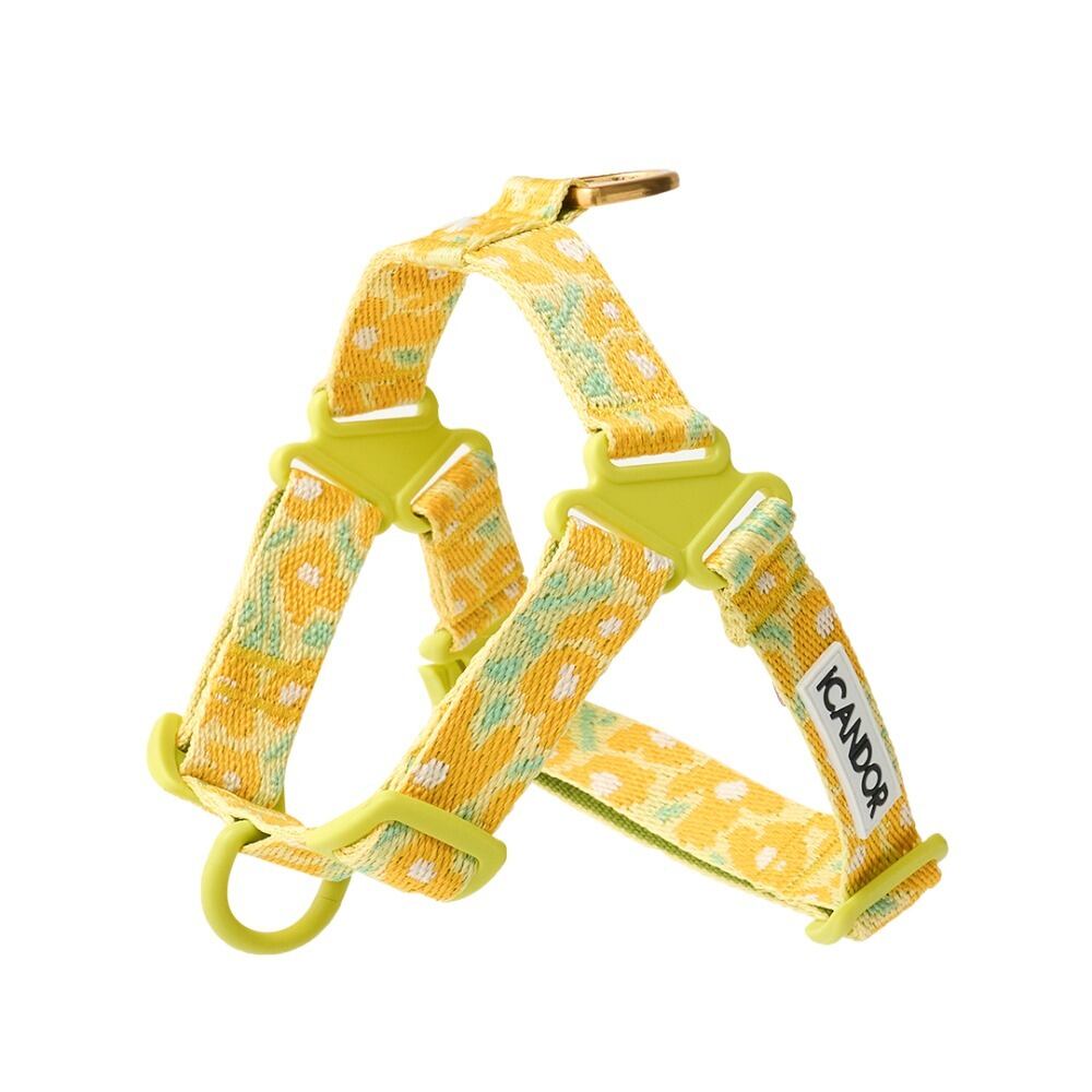 ※即納【ICANDOR】NO-PULL HARNESS(BIG FISH Yellow)
