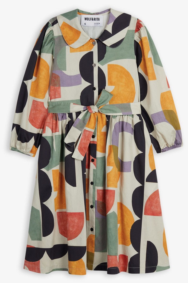 〈 WOLF&RITA 25AW 〉  ELISABETE - DRESS / ワンピース / GEOMETRIE