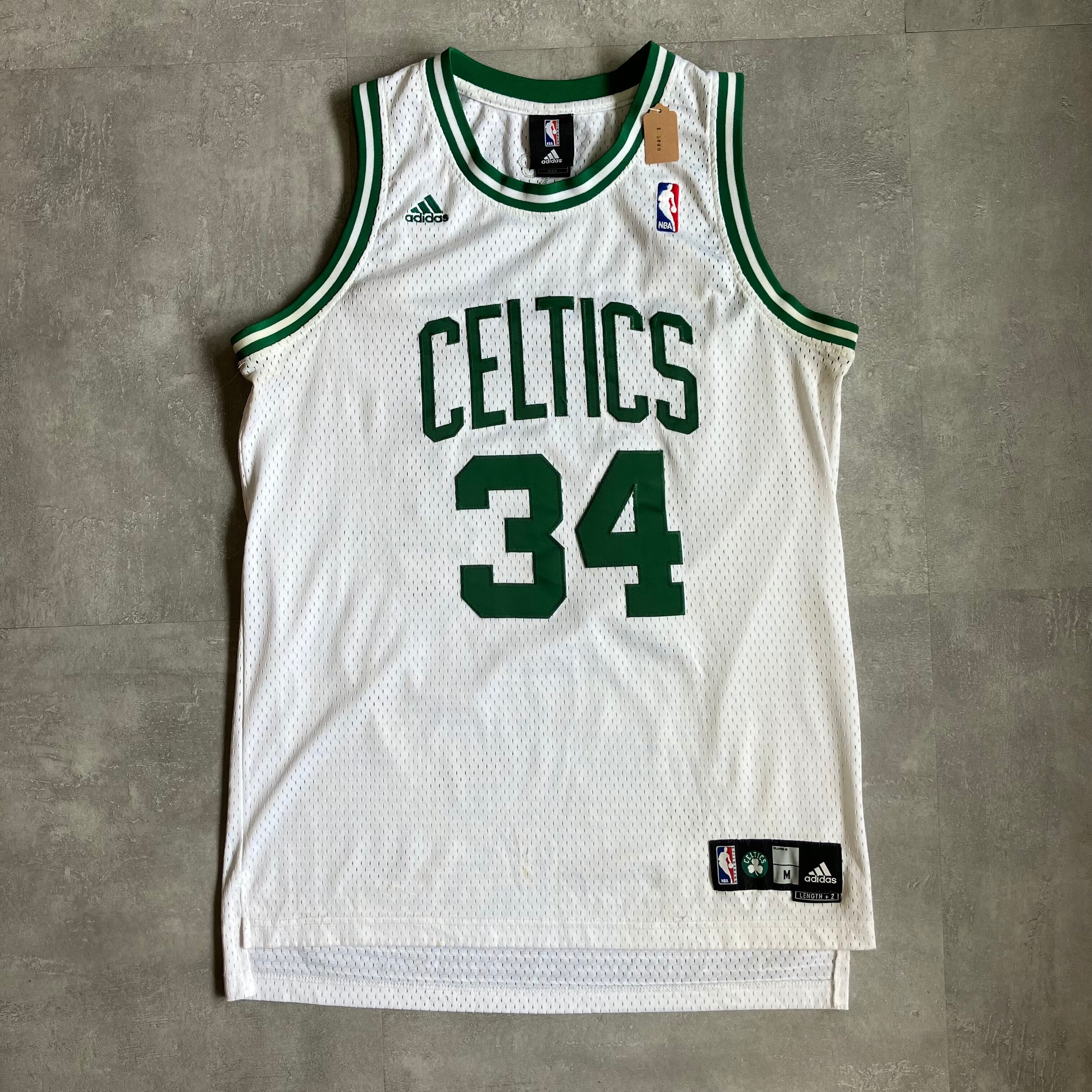 《M size》adidas アディダス NBA ゲームシャツ CELTICS No.3503