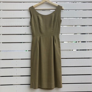 VINTAGE classic beige dress