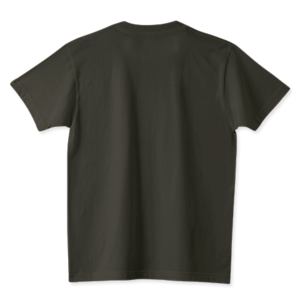 『うんのよさ +100』白ロゴ / スタンダードTシャツ(5.6オンス) スモークブラック