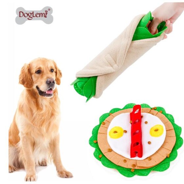 探犬TOY ノーズワークTOY 犬用 おもちゃ ノーズワーク 運動不足 ストレス解消 餌マット 嗅覚訓練