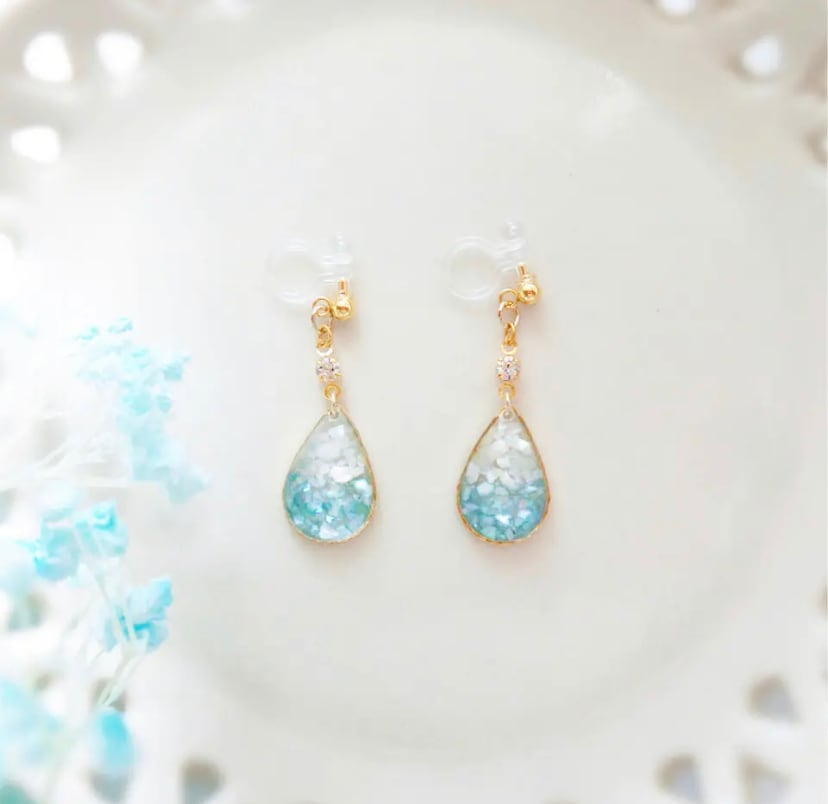 mini drop jewelry.° ぽかぽかな海の日当たり