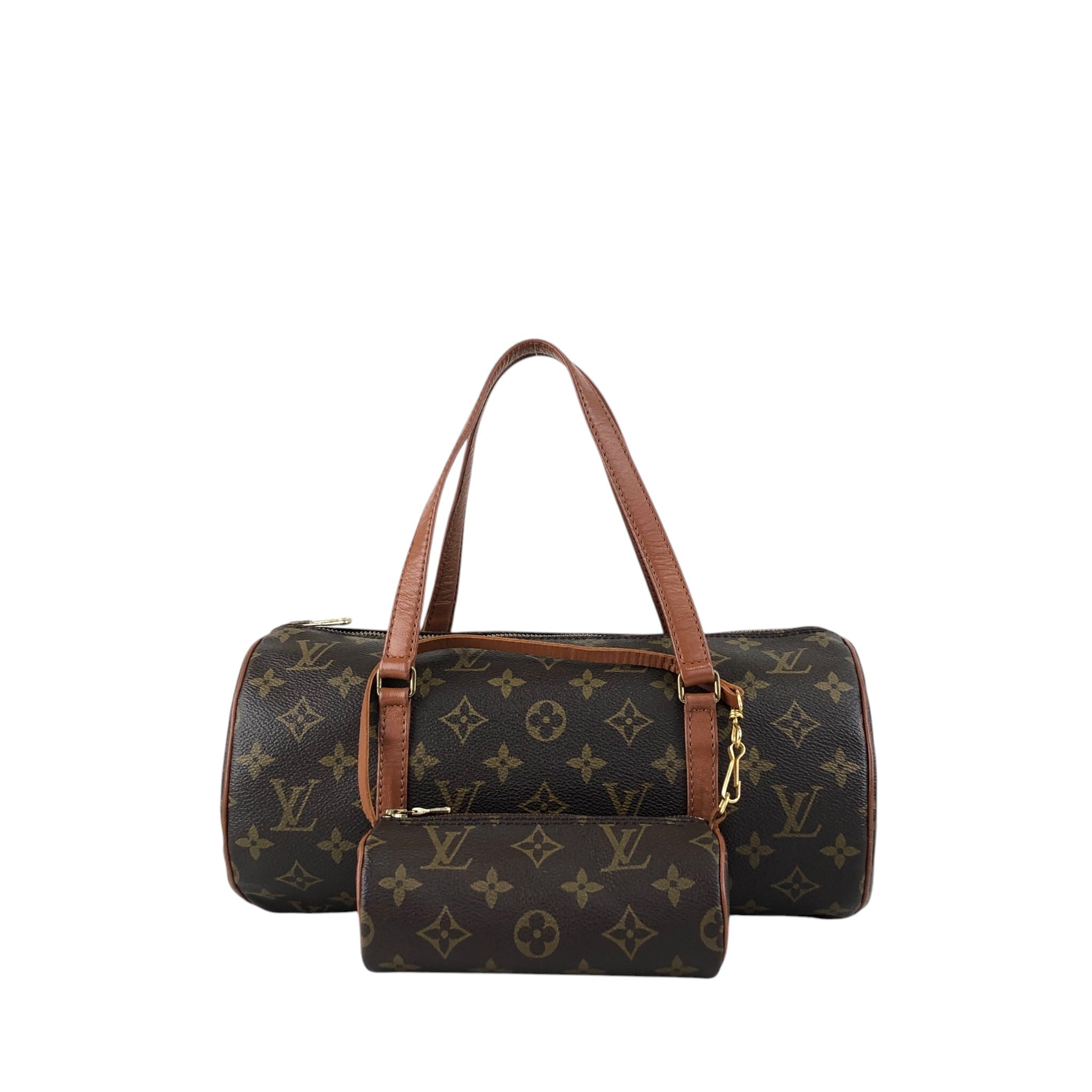 LOUIS VUITTON モノグラム パピヨン ミニポーチ LOUIS VUITTON ルイヴィトン パピヨン モノグラム ハンドバッグ