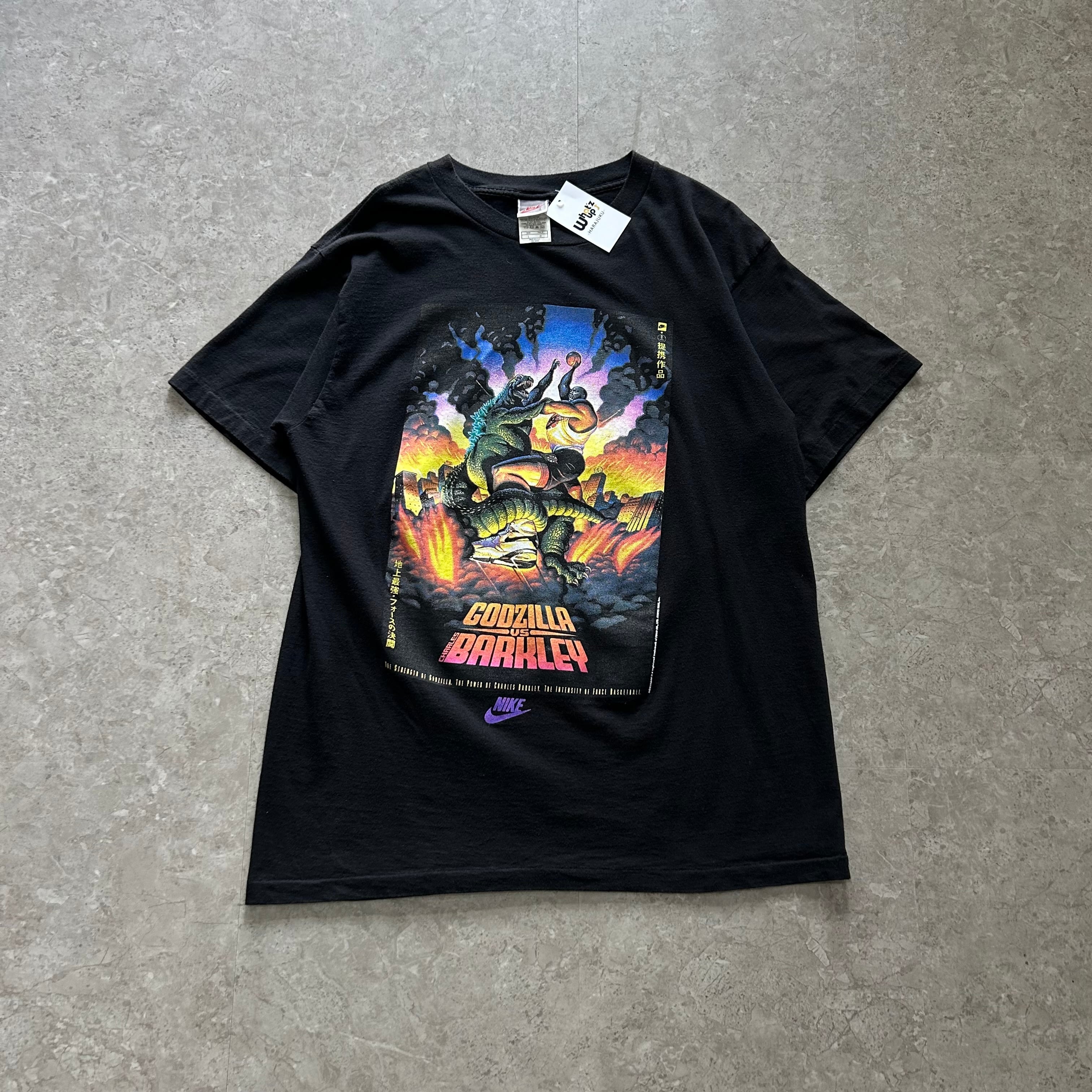 1995s NIKE "GODZILLA vs BARKLEY" T-shirt【仙台店】