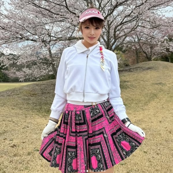 ☆yoshika様着用☆スクエアプリントプリーツ ゴルフスカート | Festa Golf