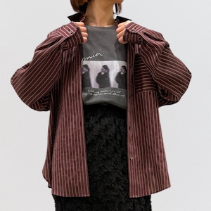 cafune cellulose stripe shirts