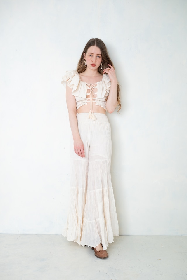 Nael（ナエル）はじまりの気配／オーガニックコットンパンツ