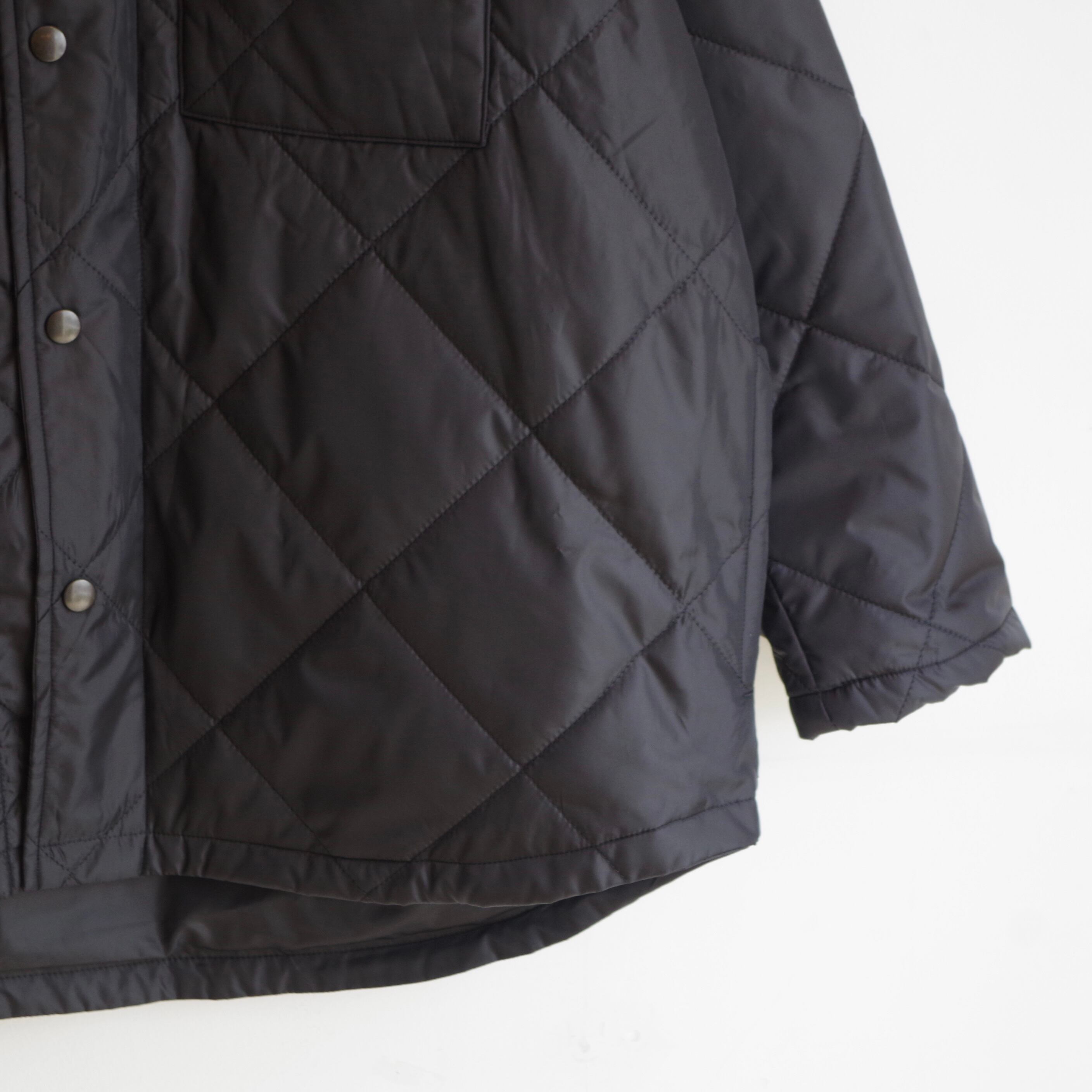 BRENA QUILTING HOOD JACKET | 1F Store