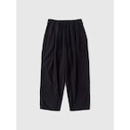 【Unisex】THING FABRICS｜Towel Cloth Jogger Pants (Fresca Broad for Towel Loom)BLACK