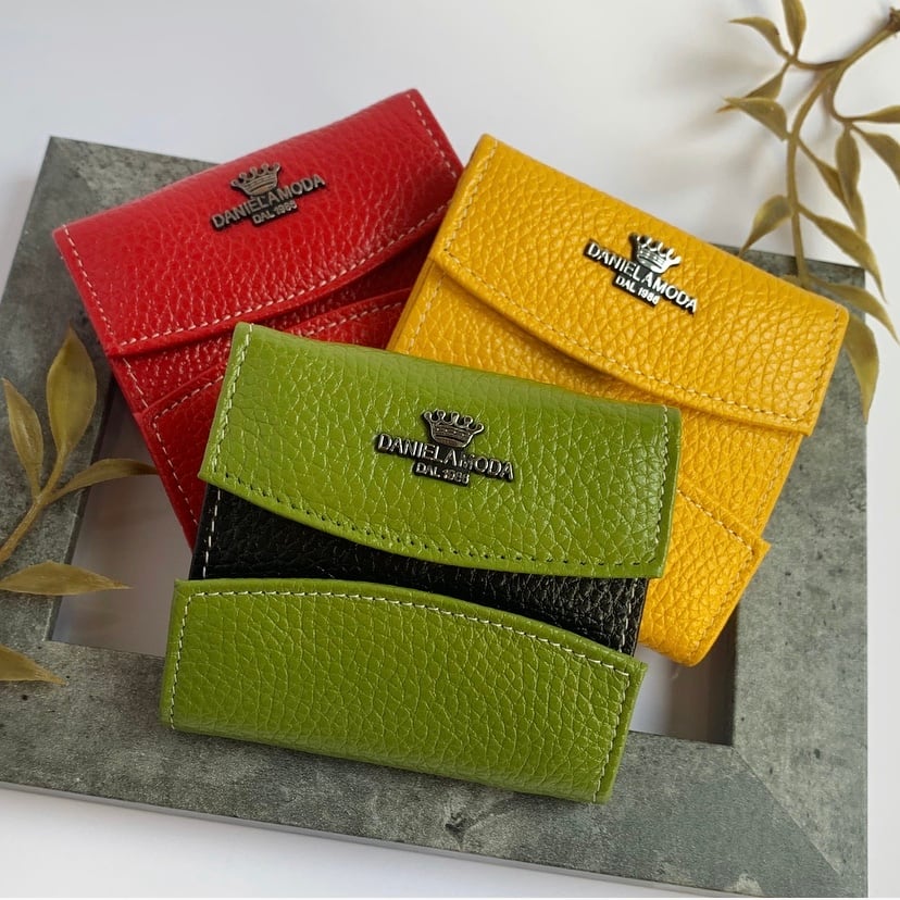 ミニウォレット ミニ財布 イタリア産 本革 3色 | LGWEB -革製品