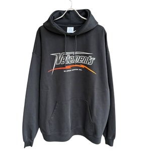 VETEMENTSHI-SPEED HOODIEBLACK