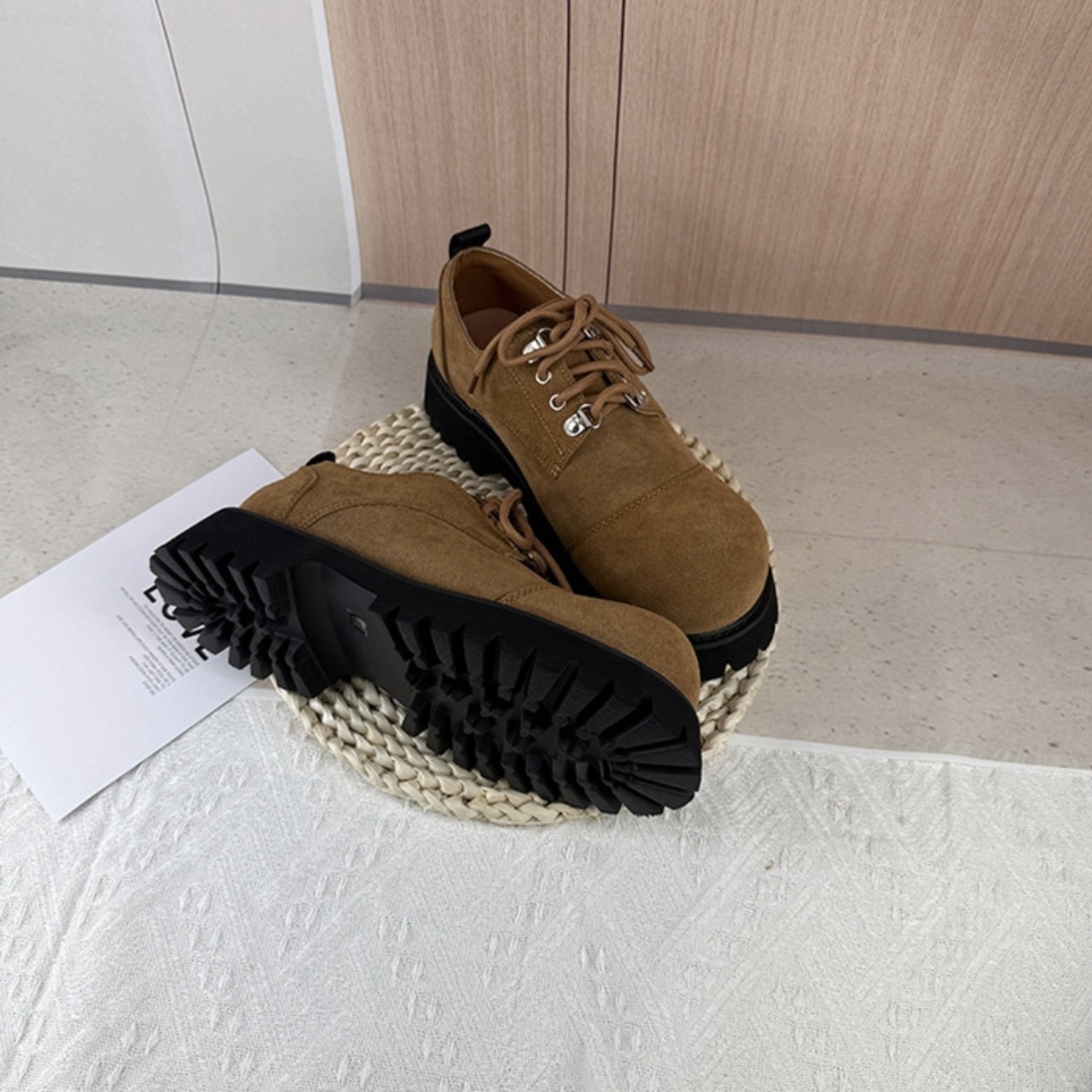 Lug Sole Lace Up Shoes　TB2598・画像4