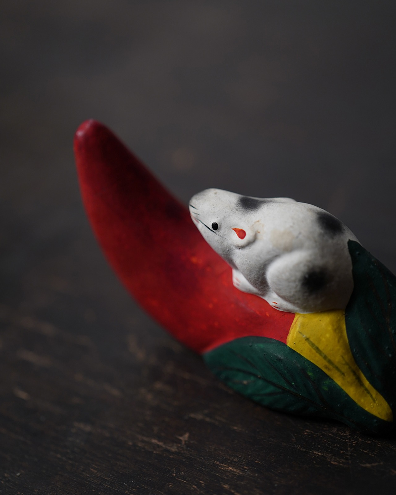 唐辛子鼠　伏見土人形　/　京都