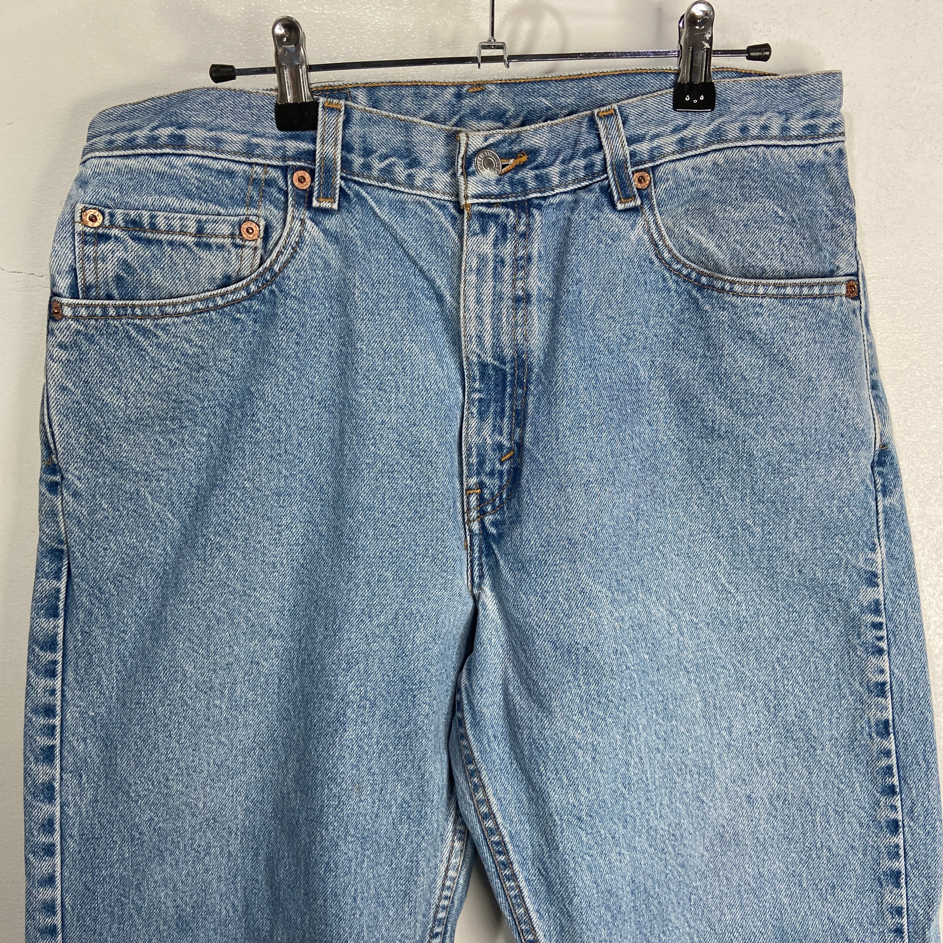 送料無料』90s Levi's リーバイス 505 デニムパンツ アイスブルー W34 