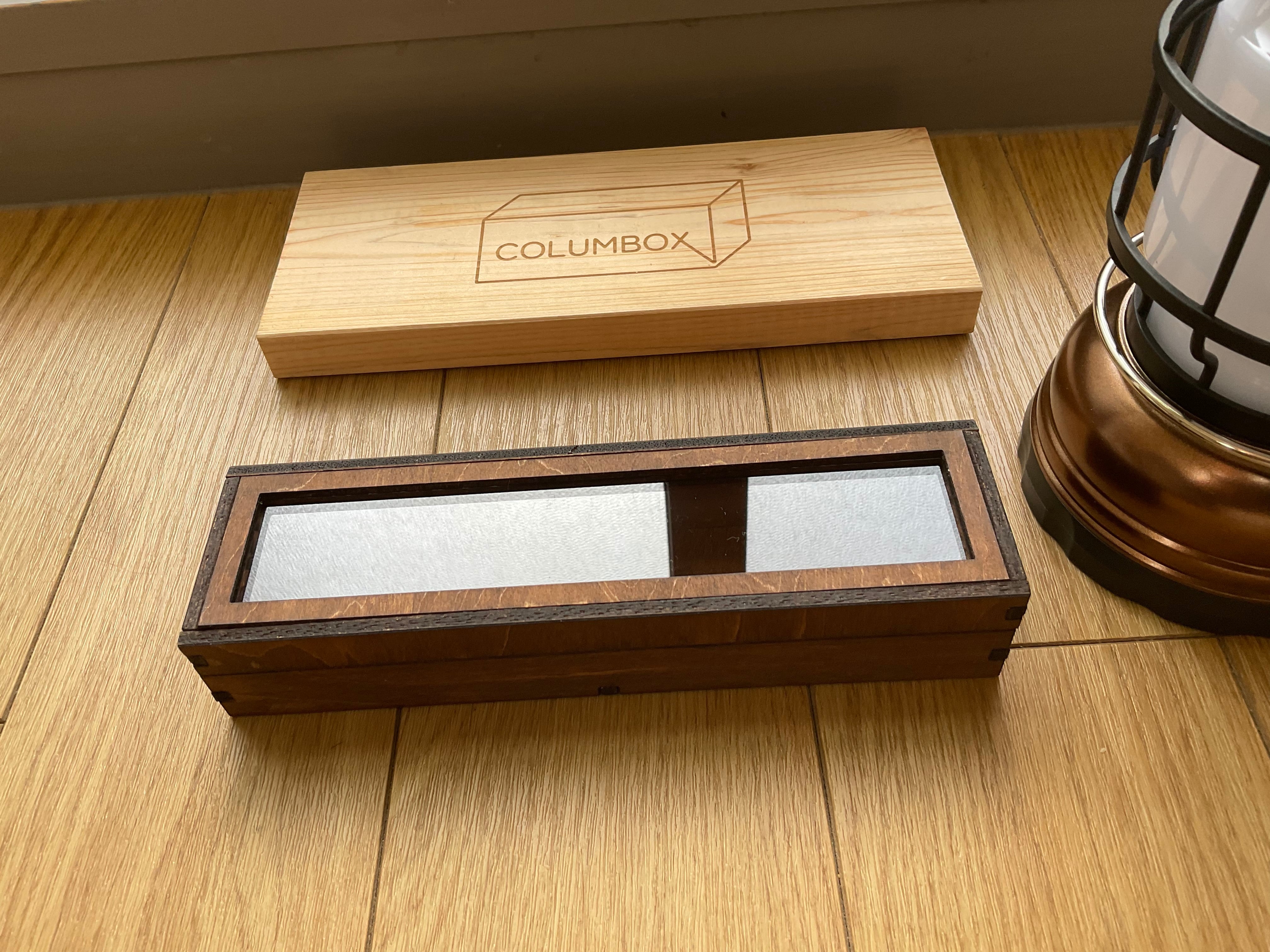 Harris oak color 標本箱 アクセサリーケース ルースケース | COLUMBOX