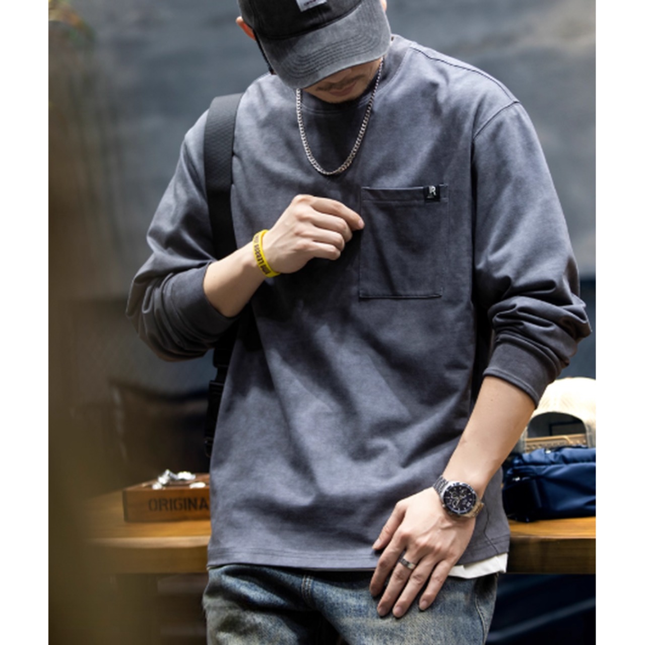 アメリカンヴィンテージロンTee 10199