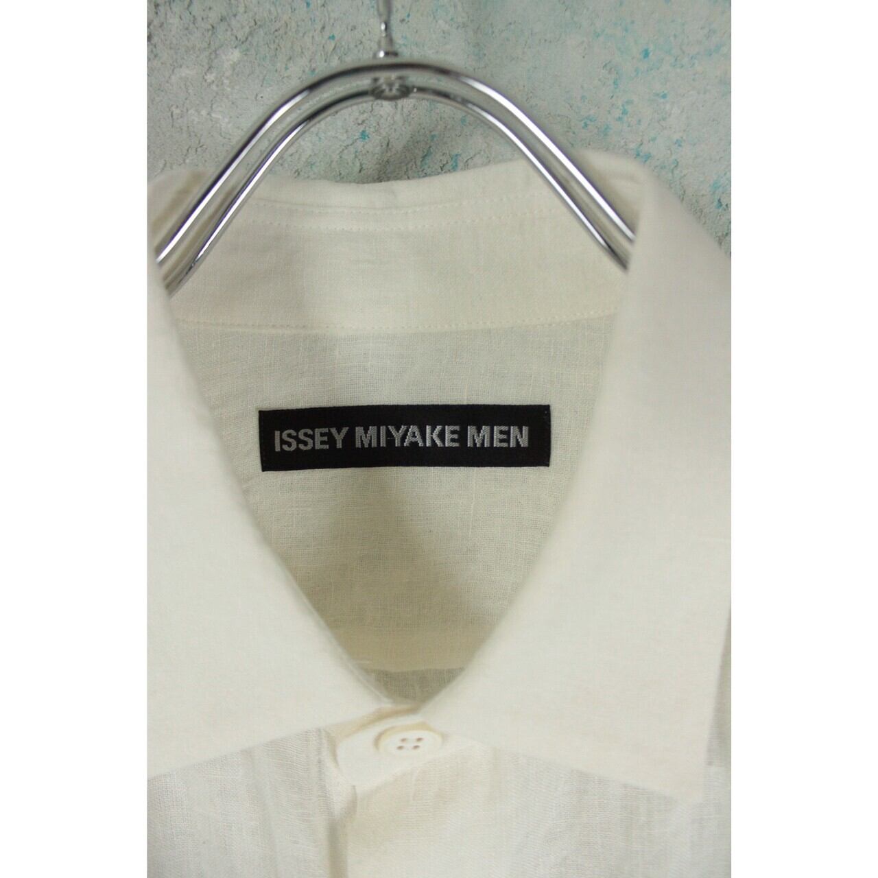 ISSEY MIYAKE MEN ボックスシルエット リネンシャツ 【CO-0223】 | cv