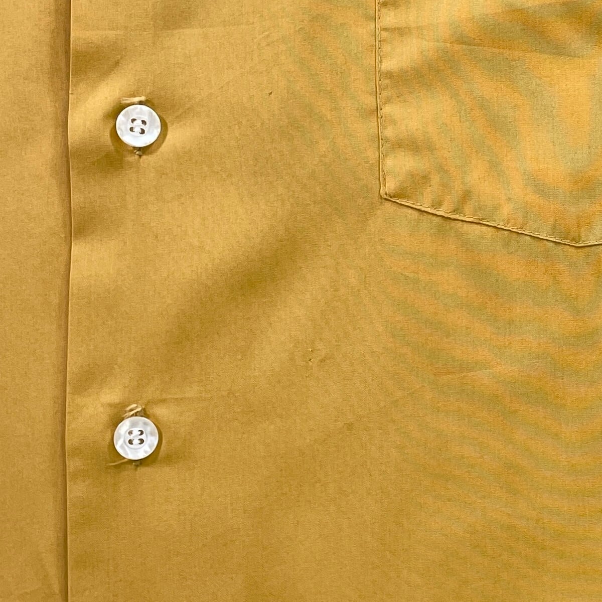 70年代 TOWNCRAFT タウンクラフト ポリエステル×コットン 半袖シャツ