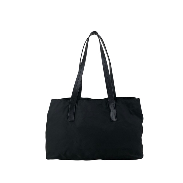 PRADA プラダ ハンドバッグ ブラック トライアングルロゴ ナイロン トートバッグ vintage ヴィンテージ オールド m6zub7