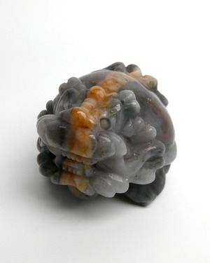 Agate with Pyrite アゲートとパイライト共生 ⭓ 幸ちゃん ⭔ ORIGINAL 龍亀