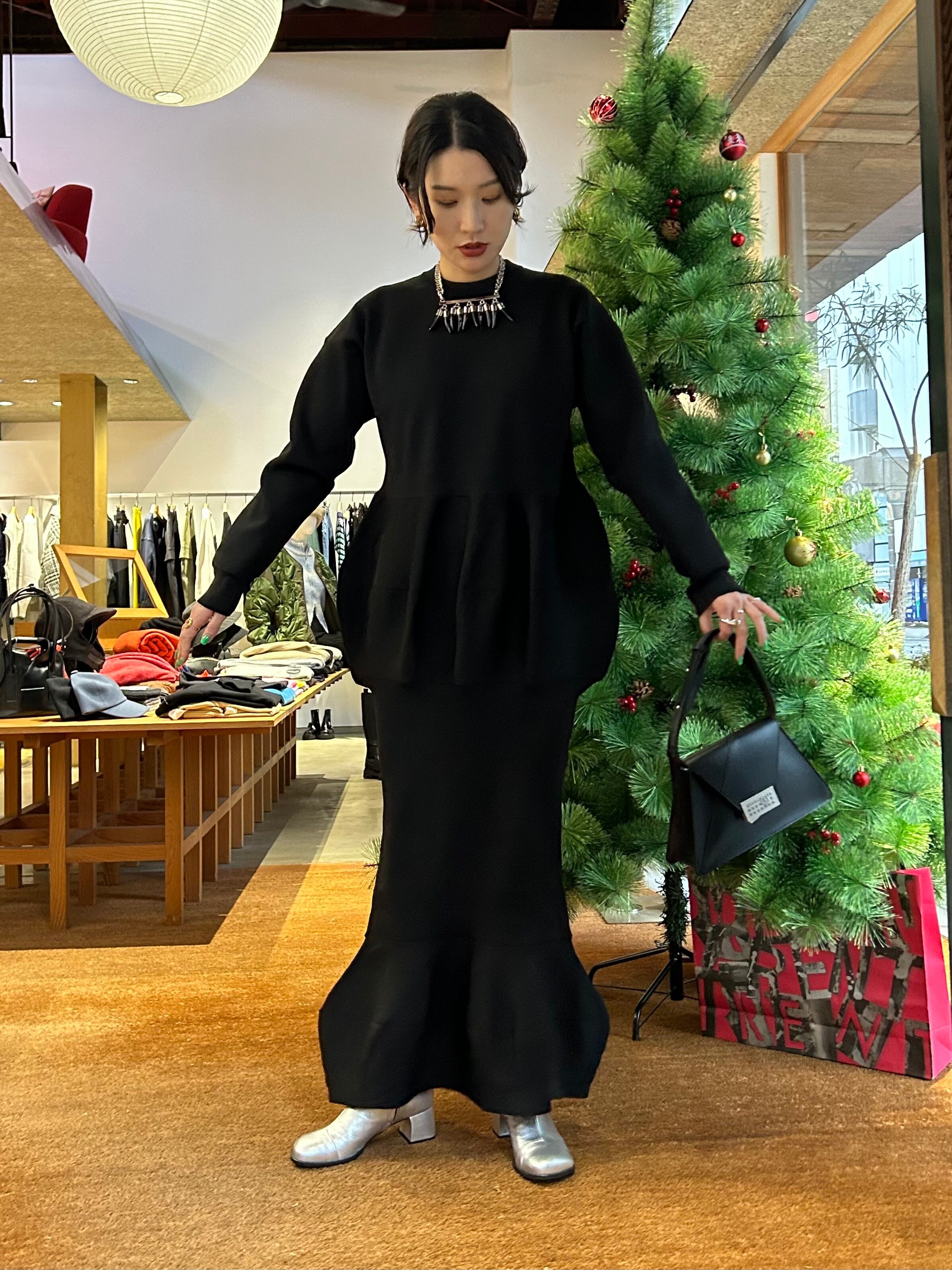 24SS】ENFOLD エンフォルド / PEPLUM DRESS | TRENTオンラインショップ  