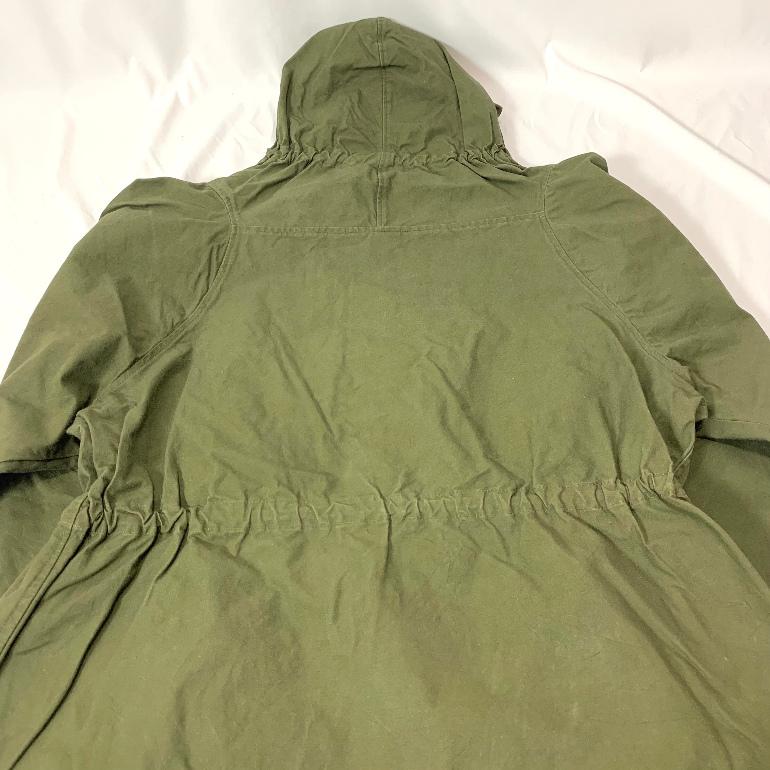 vintage old 60s euro Cotton anorak parka lace up Germany ユーロ ...