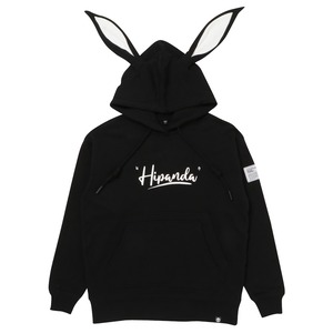 SALE 送料無料 【HIPANDA ハイパンダ】レディース フーディー スウェット WOMEN'S HOODIE SWEAT SHIRT WITH RABBIT EARS / WHITE・BALCK