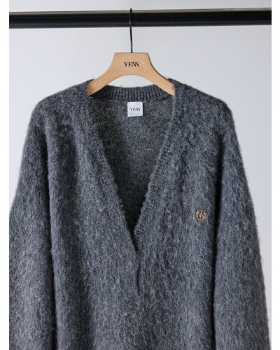 【YENN】[Y254-91123] ALPACA MIX TUNIC PO