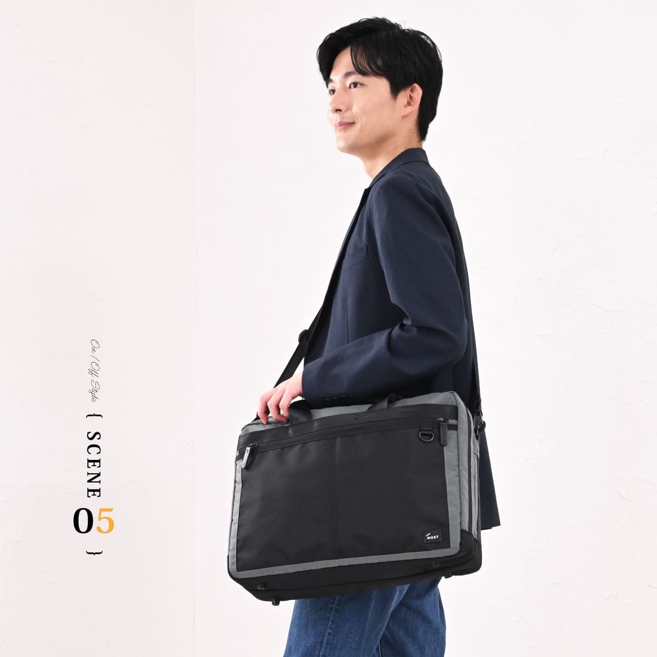 MOST モスト ビジネスリュック ショルダー 3way 撥水 B4 15.6インチPC