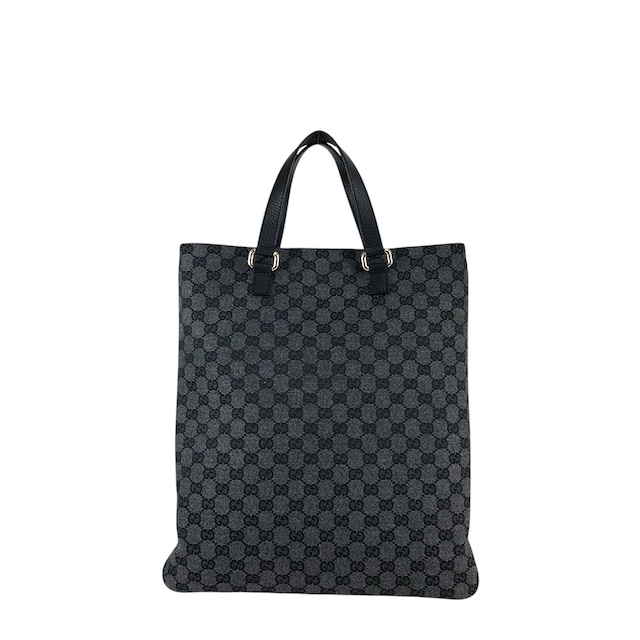 GUCCI グッチ GGキャンバス トートバッグ ブラック キャンバス vintage ヴィンテージ オールド 6trbey