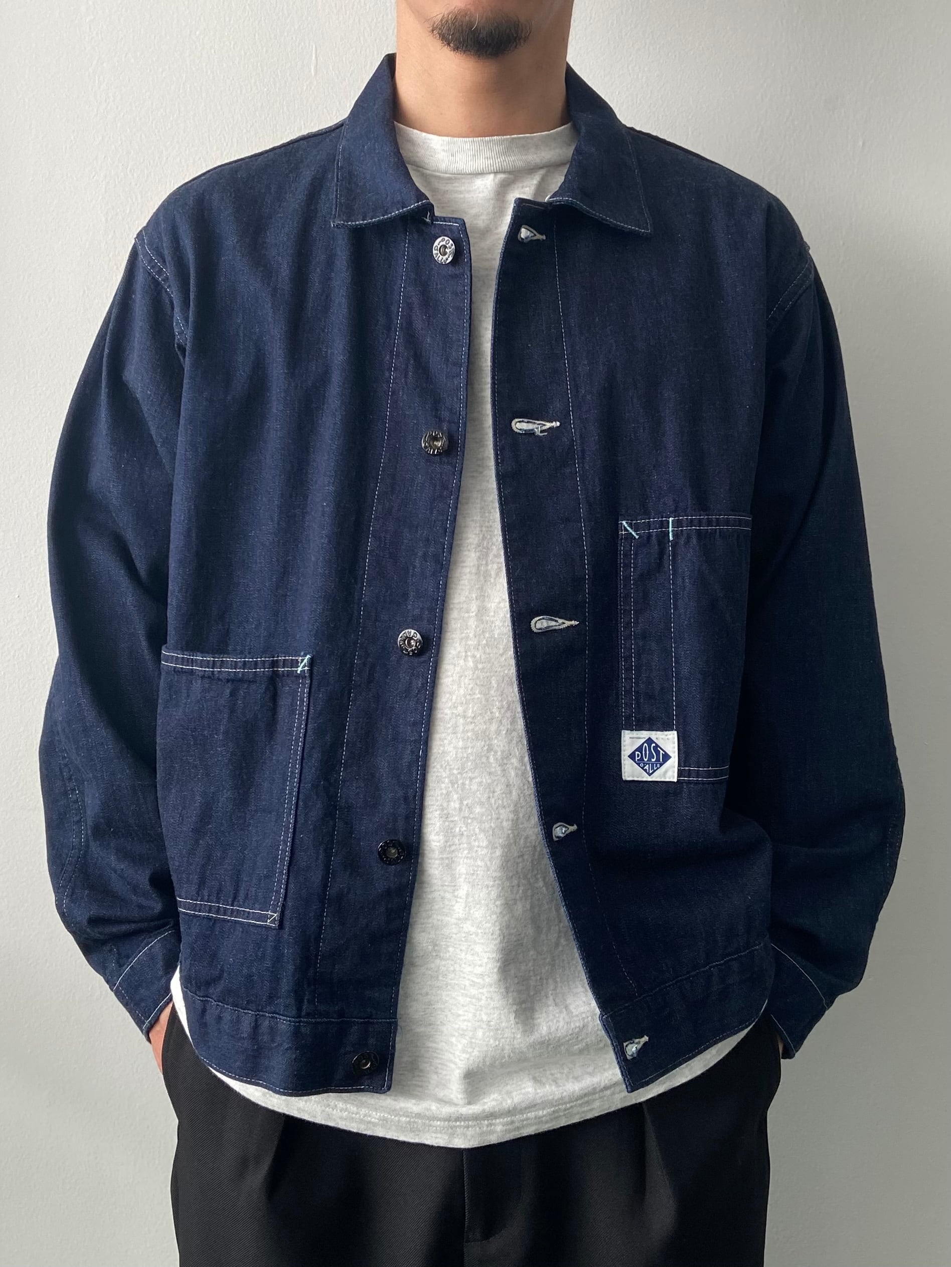 POST O'ALLS / 1110 / MECHANIC BLOUSE / 8 oz. denim - indigo POST O'ALLS / 1110 / MECHANIC BLOUSE / 8 oz. denim - indigo