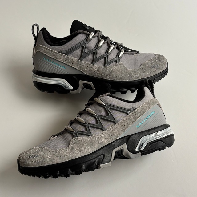 -NEW- SALOMON ACS+CONCRETE -castlerock,black,blue curacao- [26.0cm]