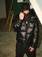 ブラックワックスツイルダウンジャケット