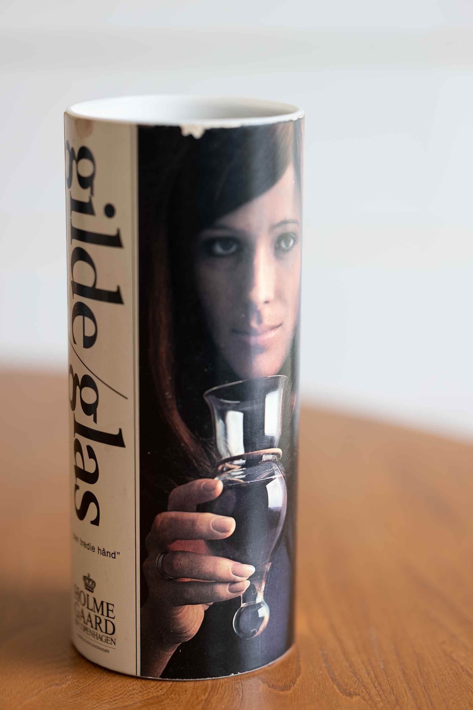 Holmegaard ホルムガード ネックグラス 1970年代 未使用品 箱入り