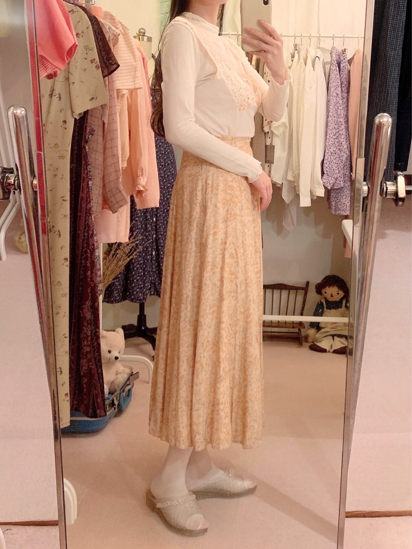 remake : piece of orange hives camisole