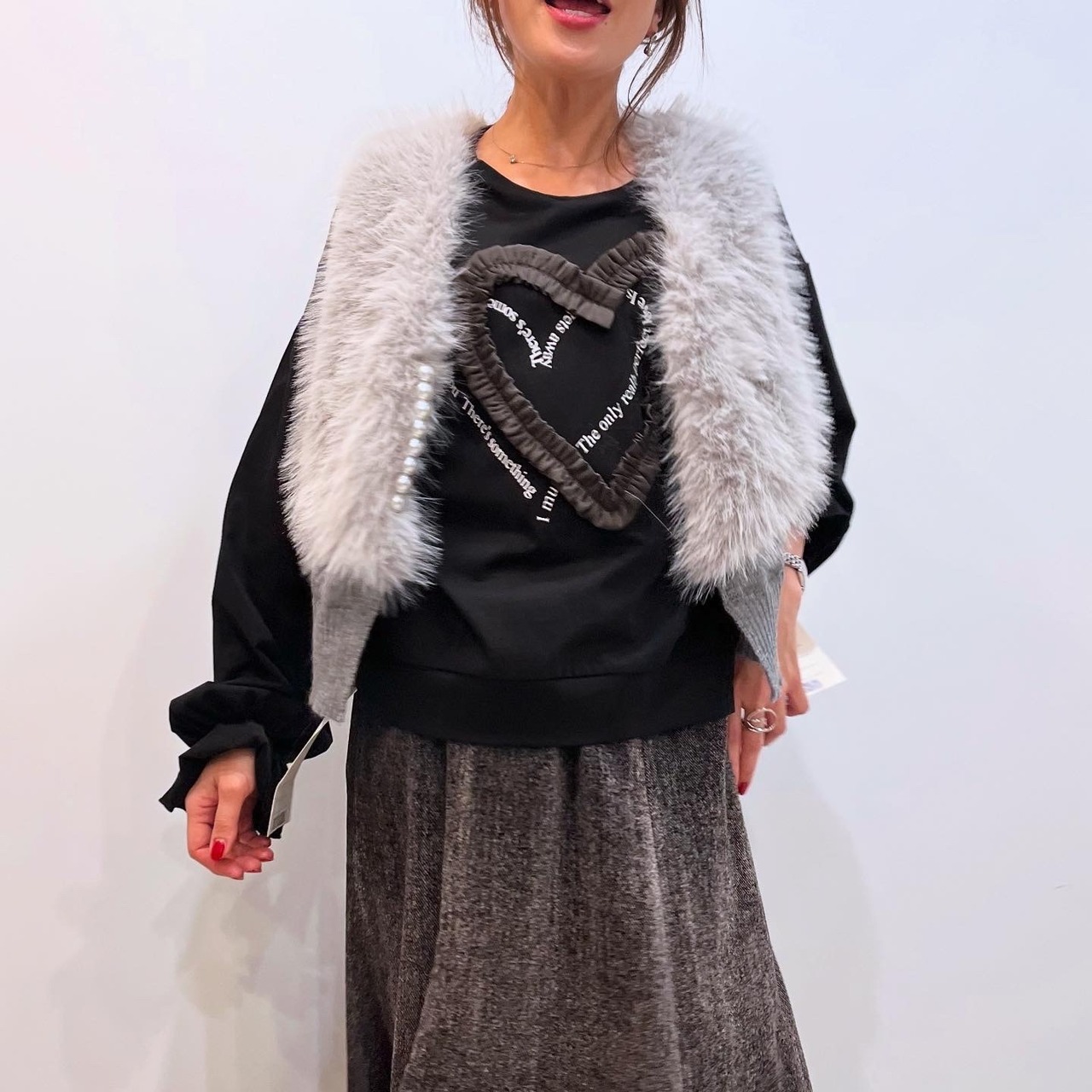 ガレナ galena GALENA ショートファーベスト