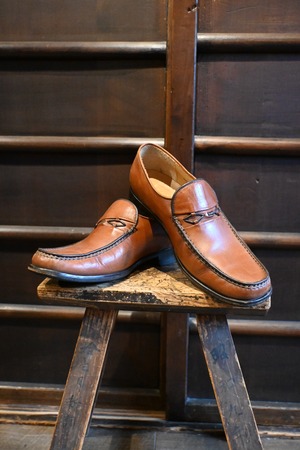loake shoemakers turin moccasin loafers　0358