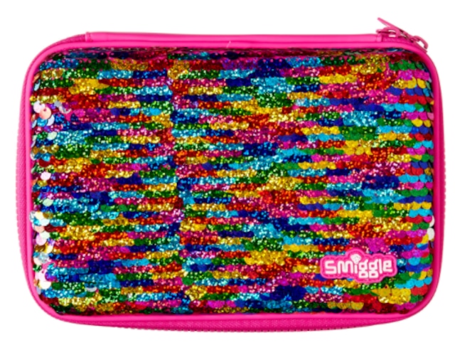 Smiggle(スミグル) ハードトップ 筆箱 ペンケース 【リバーシブル柄♡】