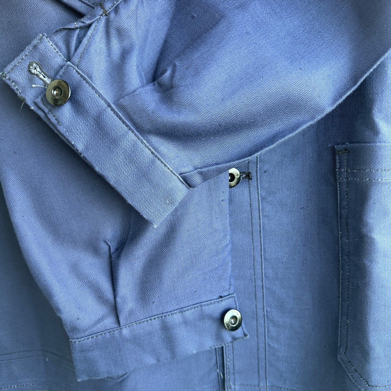 Le Fortex フレンチワークジャケット メタルボタン 40s 画像10