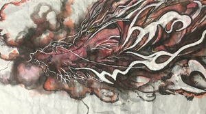 赤龍（原画）