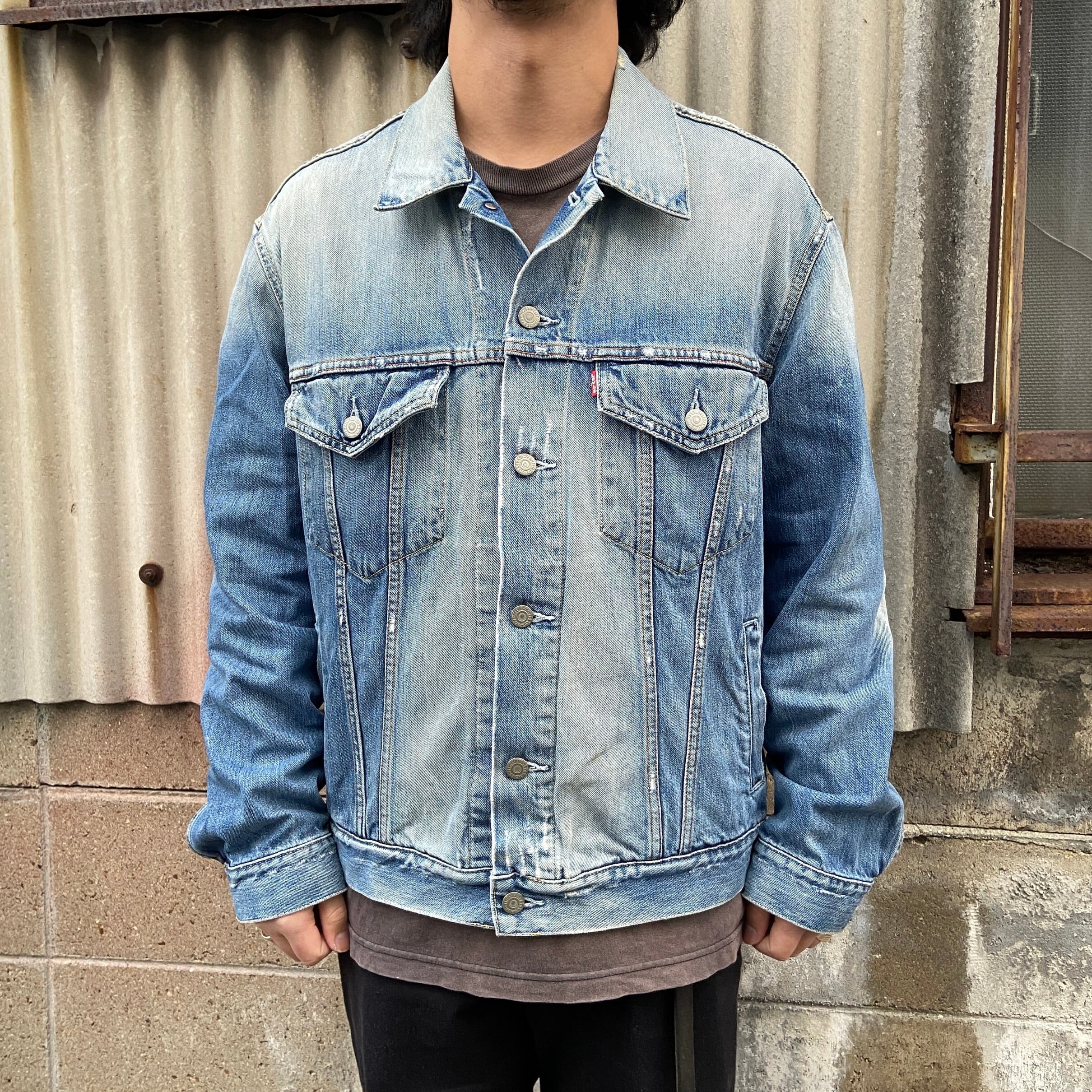 00年代 Levi's ユーロリーバイス 70550 デニムジャケット メンズL 古着