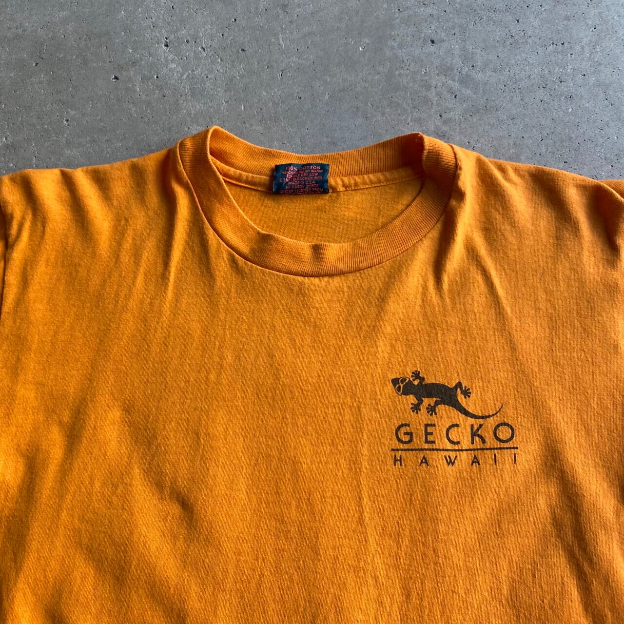 90年代 USA製 GECKO HAWAII ゲッコー やもり ハワイ バック